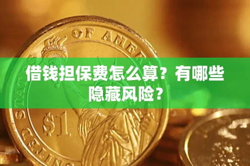 济南借钱担保费怎么算？有哪些隐藏风险？