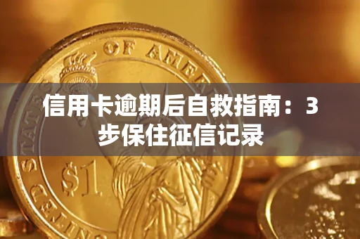 济南信用卡逾期后自救指南：3步保住征信记录